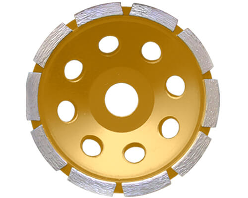 single row cup wheel